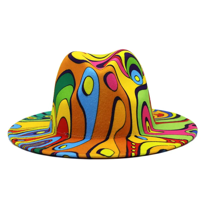 Chapeau Fedora Unisexe Graffiti