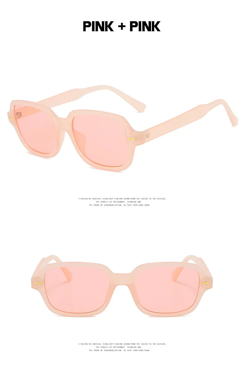 Lunettes de Soleil Ovales – 8 couleurs, Design Luxe