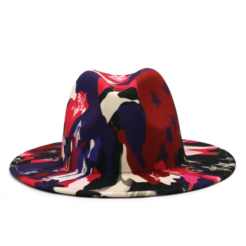 Chapeau Fedora Unisexe Graffiti
