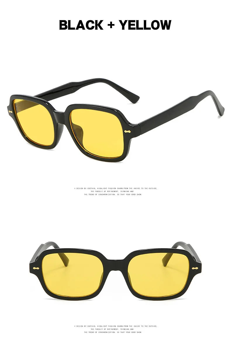 Lunettes de Soleil Ovales – 8 couleurs, Design Luxe