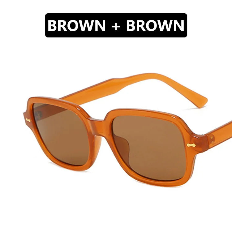 Lunettes de Soleil Ovales – 8 couleurs, Design Luxe