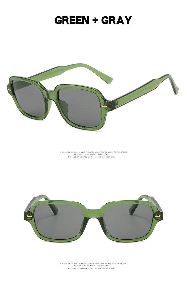 Lunettes de Soleil Ovales – 8 couleurs, Design Luxe