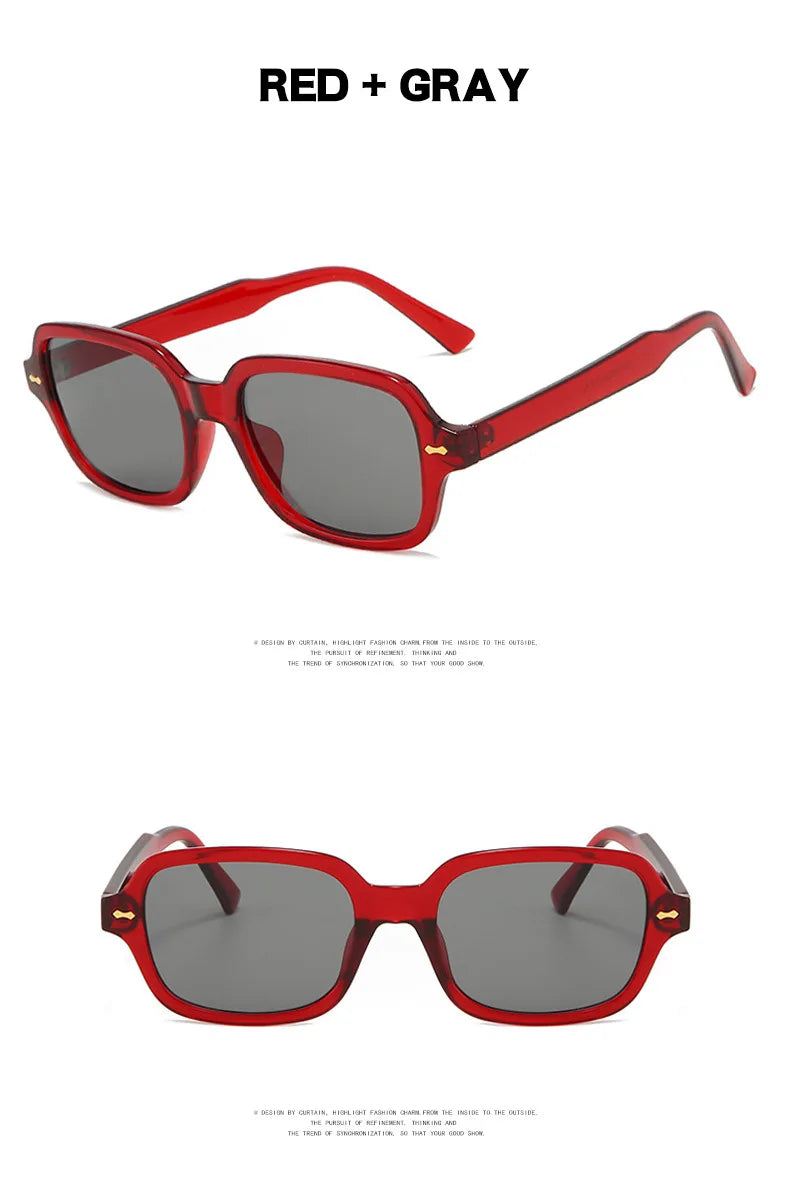 Lunettes de Soleil Ovales – 8 couleurs, Design Luxe