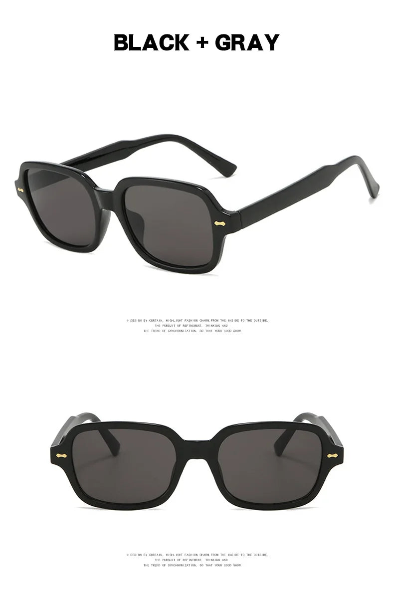 Lunettes de Soleil Ovales – 8 couleurs, Design Luxe