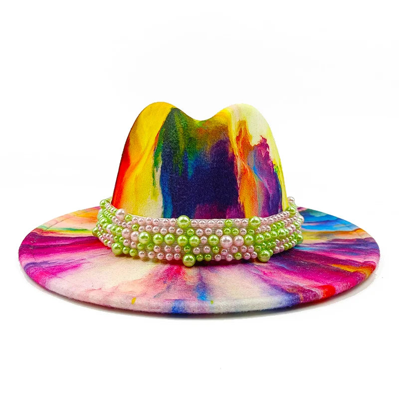 Chapeau Fedora Unisexe Graffiti